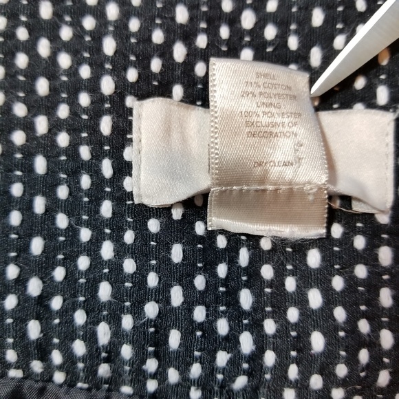 Ann Taylor Loft black and white skirt - Picture 6 of 6